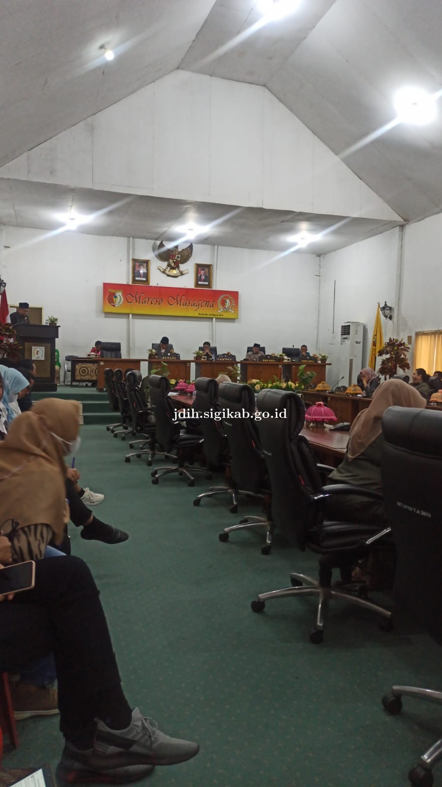 Rapat Paripurna Pengajuan Raperda Pajak Daerah dan Retribusi Daerah