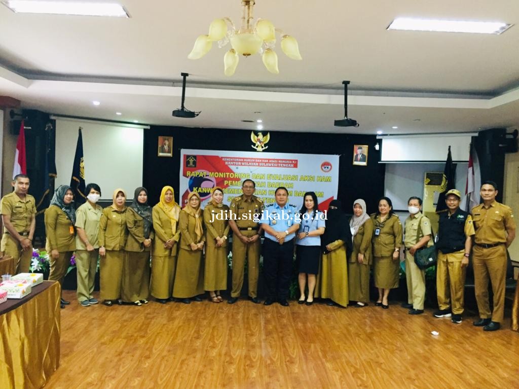 Rapat Monitoring dan Evaluasi Aksi HAM Pemerintah Daerah Tahun 2022