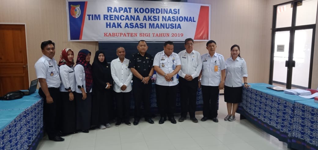 Rapat Koordinasi Tim Rencana Aksi Nasional Hak Asasi Manusia Kabupaten Sigi